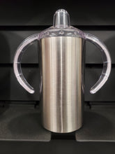 Load image into Gallery viewer, 12oz Skinny Straight Tumbler / Sippy Cup Combo