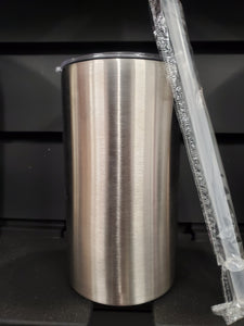 12oz Skinny Straight Tumbler / Sippy Cup Combo