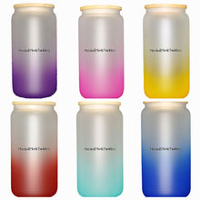 Load image into Gallery viewer, 16oz Ombre Glass Libby
