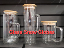 Load image into Gallery viewer, Glass Snow Globe With Handle
