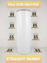 Load image into Gallery viewer, 20oz Skinny Straight Glossy White - Sublimation

