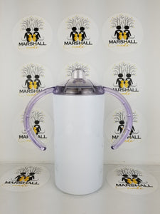 12oz Straight Skinny Sippy Cup/Tumbler Seamless - Sublimation