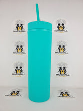 Load image into Gallery viewer, 16oz Matte Acrylic Double Walled Tumbler
