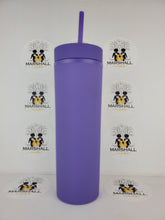 Load image into Gallery viewer, 16oz Matte Acrylic Double Walled Tumbler
