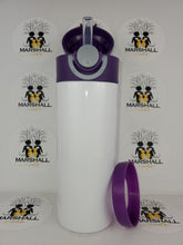 Load image into Gallery viewer, 12oz Kids Flip Top Water Bottle - Sublimation
