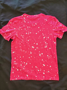 Bleached Spot Polyester Shirts